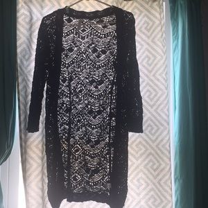 Aeropostale Cropped Sleeve Cardigan